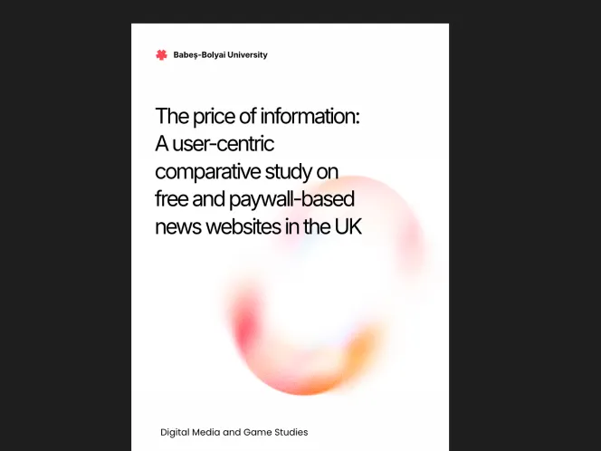 Research paper thumbnail: a user-centric comparative study on free and paywall-based news websites in the UK.
